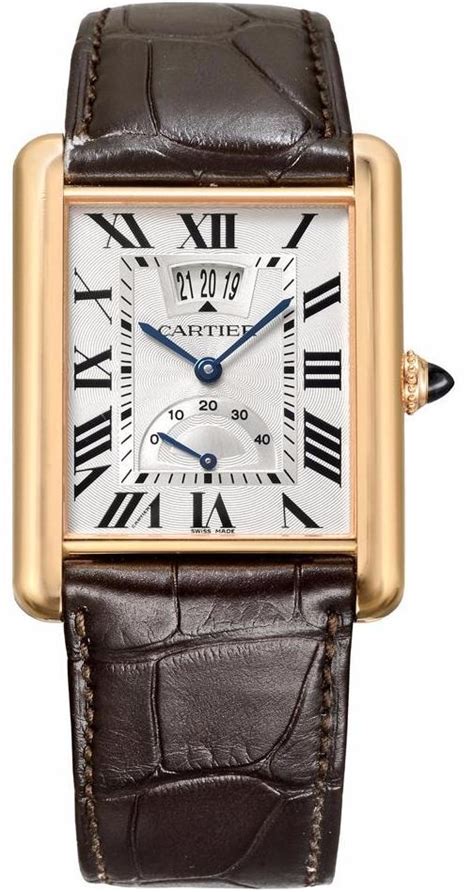 cartier tank watch men's|cartier tank watch with diamonds.